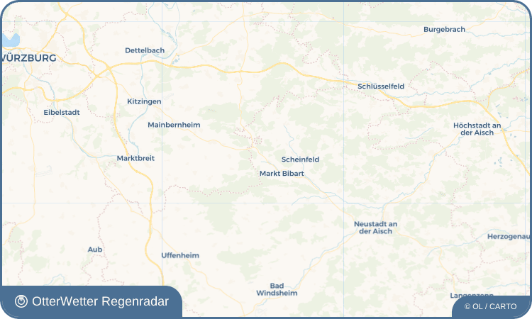 OtterWetter Regenradar-Widget Altmannshausen