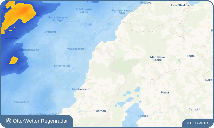 Wetter-Widget-Vorschau mit Vorhersagedaten für Altmugl