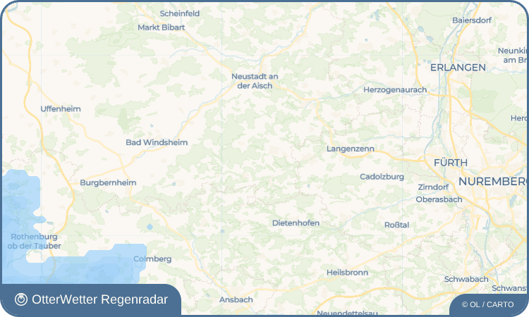OtterWetter Regenradar-Widget Altziegenrück