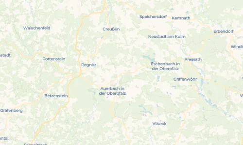 Regenradar Vorschaubild - Aktuelle Niederschläge in Altzirkendorf und Umgebung