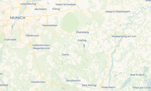Regenradar Alxing: aktuelle Niederschläge in Alxing und Umgebung, Stand 19. Oktober 2026 um 0:10 Uhr