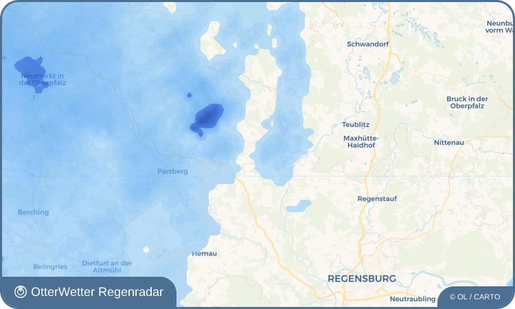 Wetter-Widget-Vorschau mit Vorhersagedaten für Ammelacker