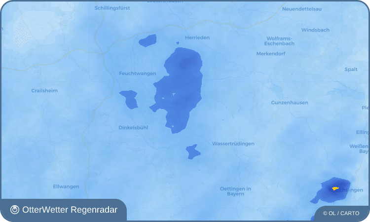 OtterWetter Regenradar-Widget Ammelbruch