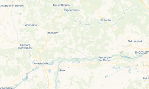 Regenradar-Vorschau: aktuelle Niederschläge in Ammerfeld und Umgebung