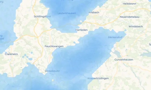 Regenradar Ammonschönbronn: aktuelle Niederschläge in Ammonschönbronn und Umgebung, Stand 21. Oktober 2026 um 18:05 Uhr