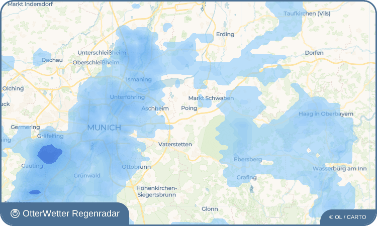 OtterWetter Regenradar-Widget Angelbrechting