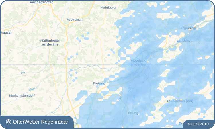 OtterWetter Regenradar-Widget Anglberg