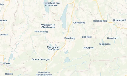 Regenradar Vorschaubild - Aktuelle Niederschläge in Antdorf und Umgebung