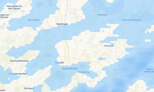 Regenradar Vorschaubild - Aktuelle Niederschläge in Anwalting und Umgebung