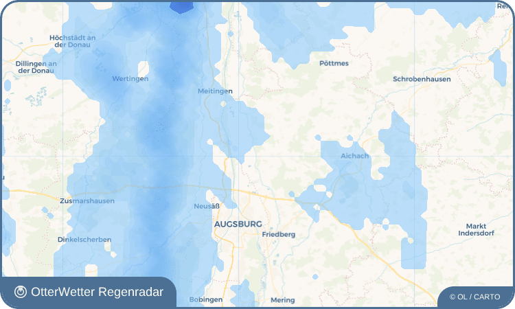 Widget-Vorschau für Anwalting Wetter-Widget-Vorschau mit Vorhersagedaten für Anwalting
