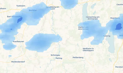 Regenradar Vorschaubild - Aktuelle Niederschläge in Apfeldorfhausen und Umgebung