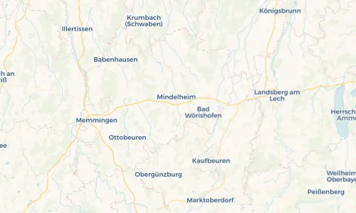 Regenradar Vorschaubild - Aktuelle Niederschläge in Apfeltrach und Umgebung