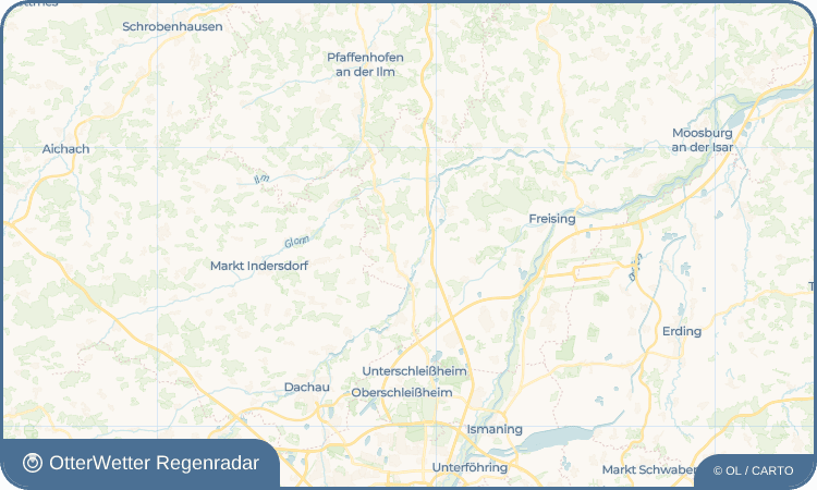 OtterWetter Regenradar-Widget Appercha