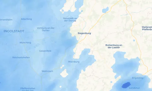 Regenradar Vorschaubild - Aktuelle Niederschläge in Appersdorf und Umgebung