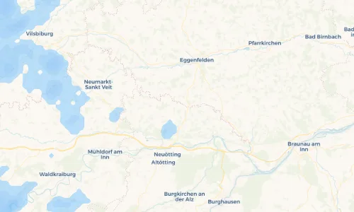 Regenradar Vorschaubild - Aktuelle Niederschläge in Arbing und Umgebung