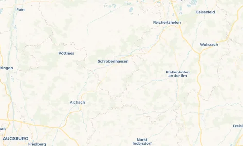 Regenradar Vorschaubild - Aktuelle Niederschläge in Aresing und Umgebung
