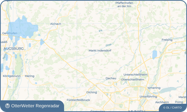 OtterWetter Regenradar-Widget Arnbach
