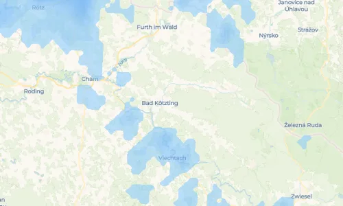 Regenradar Arndorf: aktuelle Niederschläge in Arndorf und Umgebung, Stand 31. Oktober 2026 um 22:35 Uhr