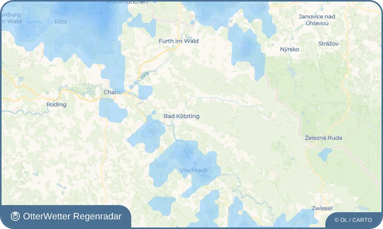 Wetter-Widget-Vorschau mit Vorhersagedaten für Arndorf