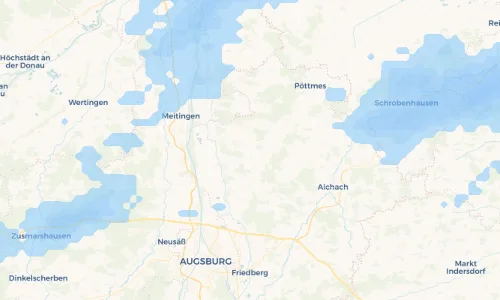 Regenradar Vorschaubild - Aktuelle Niederschläge in Arnhofen und Umgebung