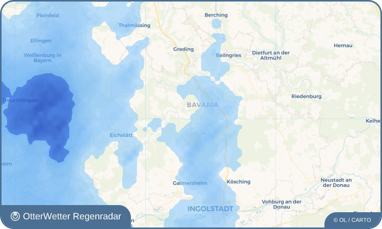 OtterWetter Regenradar-Widget Arnsberg