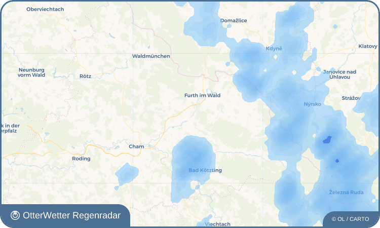 Widget-Vorschau für Arnschwang Wetter-Widget-Vorschau mit Vorhersagedaten für Arnschwang