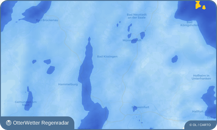 OtterWetter Regenradar-Widget Arnshausen
