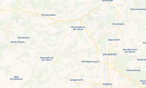 Regenradar Vorschaubild - Aktuelle Niederschläge in Arnshöchstädt und Umgebung