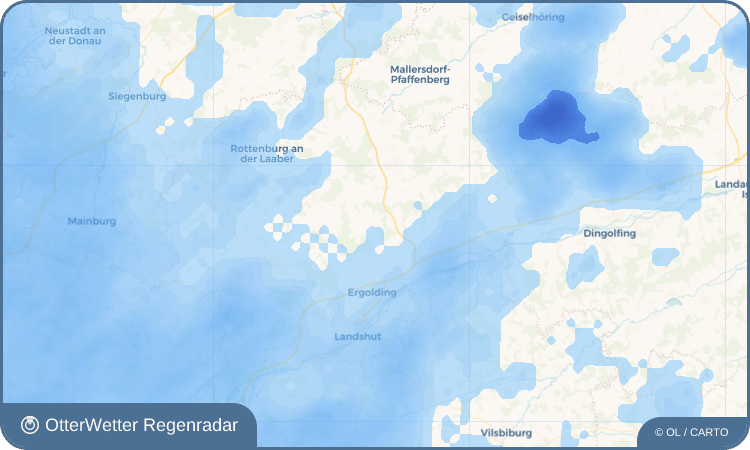 OtterWetter Regenradar-Widget Artlkofen
