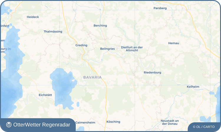 Wetter-Widget-Vorschau mit Vorhersagedaten für Aschbuch