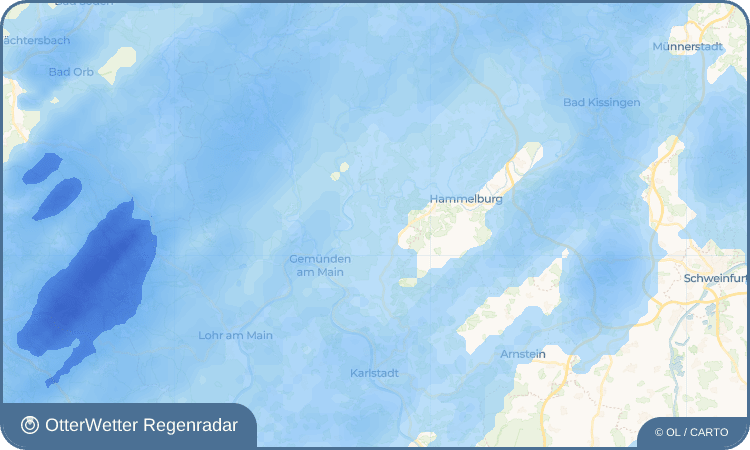 OtterWetter Regenradar-Widget Aschenroth