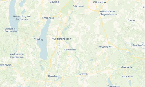 Regenradar Vorschaubild - Aktuelle Niederschläge in Ascholding und Umgebung