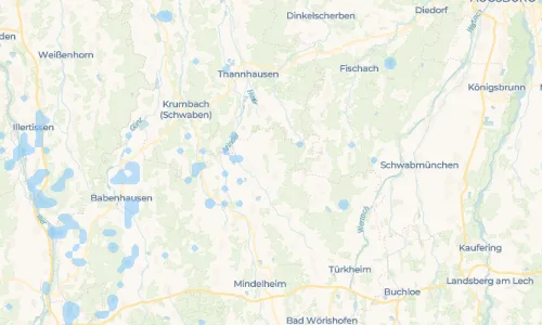 Regenradar Vorschaubild - Aktuelle Niederschläge in Aspach und Umgebung
