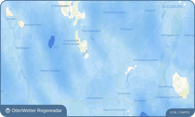 OtterWetter Regenradar-Widget Aspach