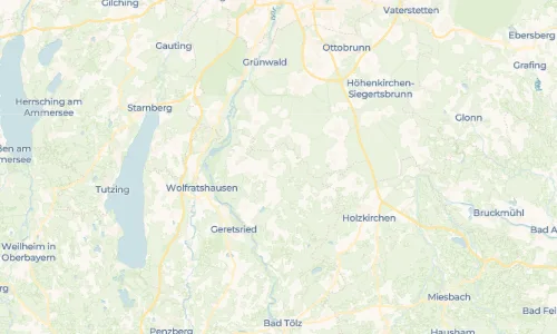 Regenradar Vorschaubild - Aktuelle Niederschläge in Attenham und Umgebung