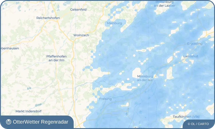 Widget-Vorschau für Attenkirchen Wetter-Widget-Vorschau mit Vorhersagedaten für Attenkirchen