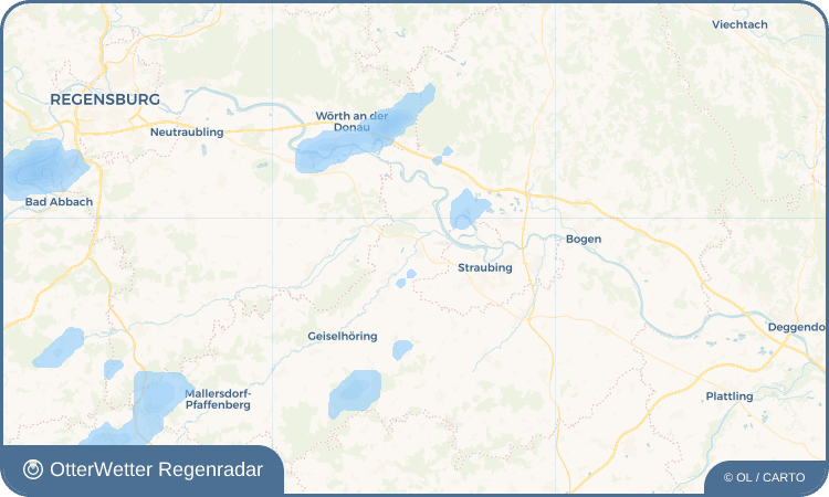 OtterWetter Regenradar-Widget Atting