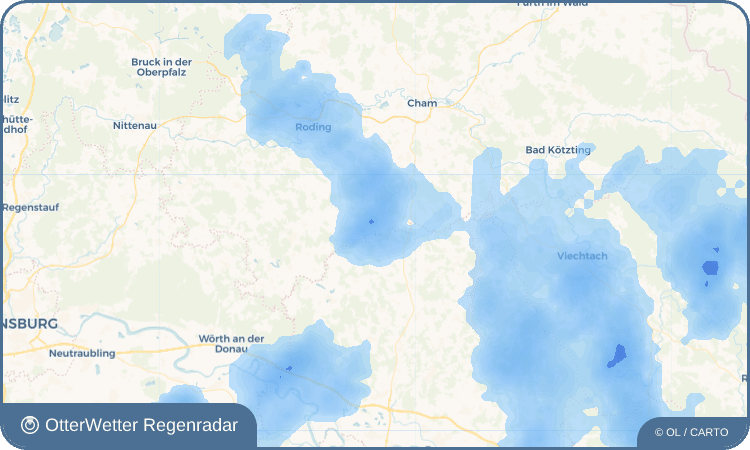 OtterWetter Regenradar-Widget Atzenzell