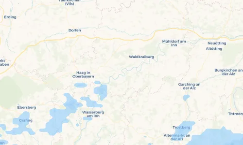 Regenradar Vorschaubild - Aktuelle Niederschläge in Au am Inn und Umgebung