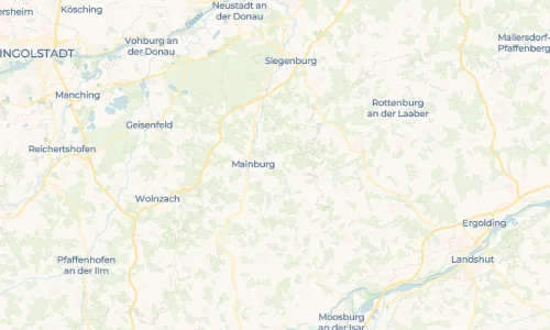 Regenradar Vorschaubild - Aktuelle Niederschläge in Auerkofen und Umgebung