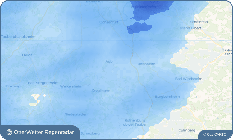 OtterWetter Regenradar-Widget Auernhofen