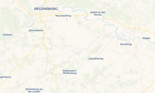 Regenradar Vorschaubild - Aktuelle Niederschläge in Aufhausen und Umgebung