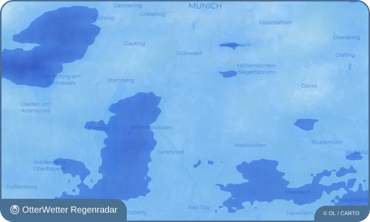 Wetter-Widget-Vorschau mit Vorhersagedaten für Aufhofen