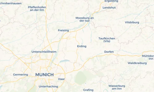 Regenradar Vorschaubild - Aktuelle Niederschläge in Aufkirchen und Umgebung