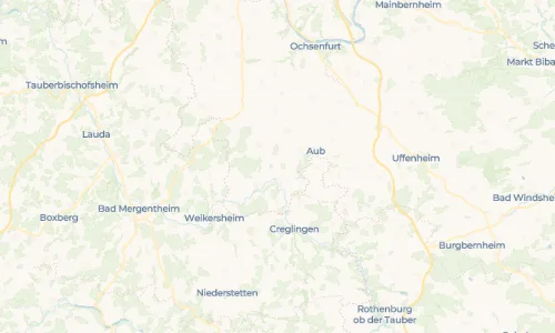 Regenradar Vorschaubild - Aktuelle Niederschläge in Aufstetten und Umgebung