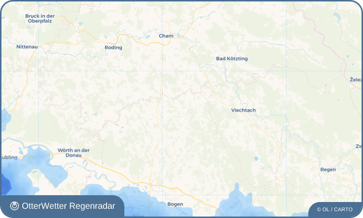 OtterWetter Regenradar-Widget Auggenbach