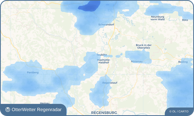 OtterWetter Regenradar-Widget Augustenhof
