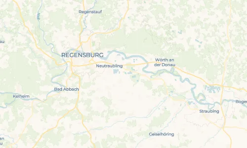 Regenradar Vorschaubild - Aktuelle Niederschläge in Auhof und Umgebung