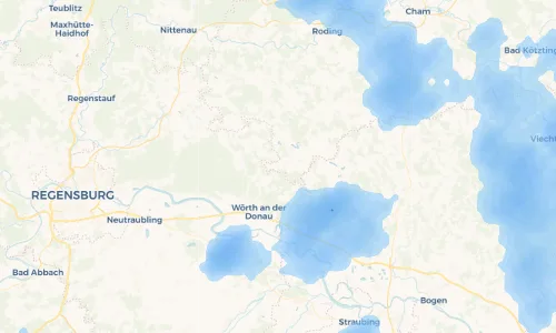 Regenradar Vorschaubild - Aktuelle Niederschläge in Aumbach und Umgebung