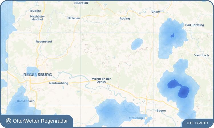 OtterWetter Regenradar-Widget Aumbach